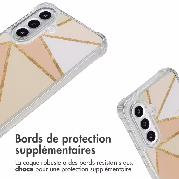 imoshion Coque Design avec cordon Samsung Galaxy A56 - Beige Graphic