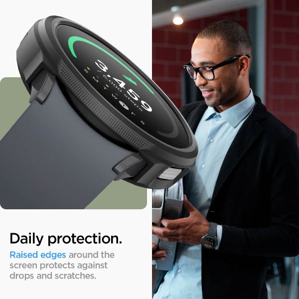 Spigen Coque Liquid Air™ Pro Samsung Galaxy Watch 6 - 40 mm - Matte Black