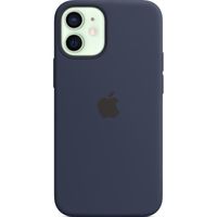 Apple Coque en silicone MagSafe Apple iPhone 12 Mini - Deep Navy