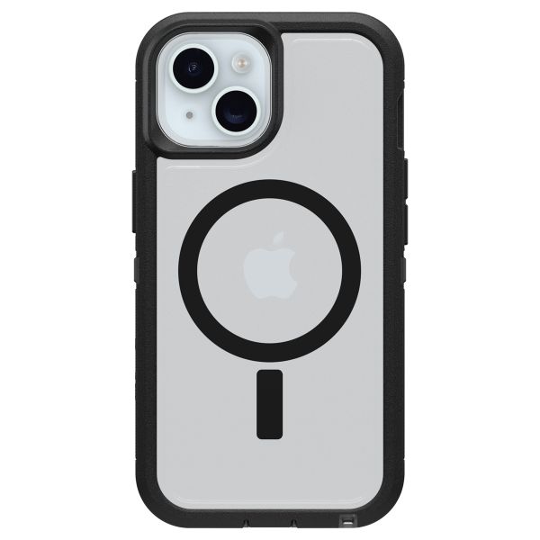 OtterBox Coque arrière Defender XT Apple iPhone 13/14/15/16e - Clear / Black