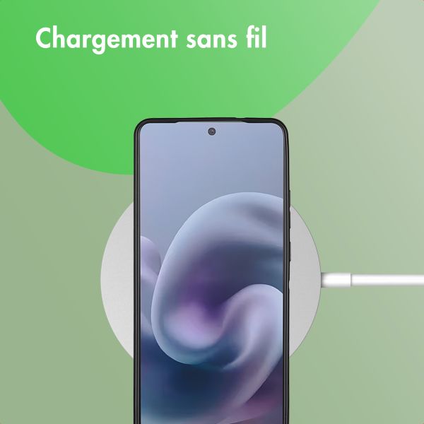 imoshion Coque Couleur Motorola Moto G86 Power - Noir