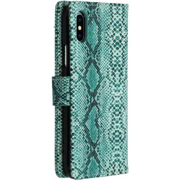 Etui de téléphone imprimé de serpent iPhone X / Xs