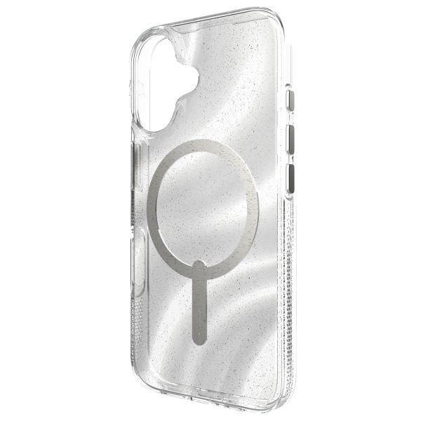 ZAGG Coque Milan Snap avec MagSafe iPhone 16 - Swirl Glitter