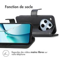 imoshion Étui de télephone portefeuille de luxe Oppo Find X8 Pro - Noir