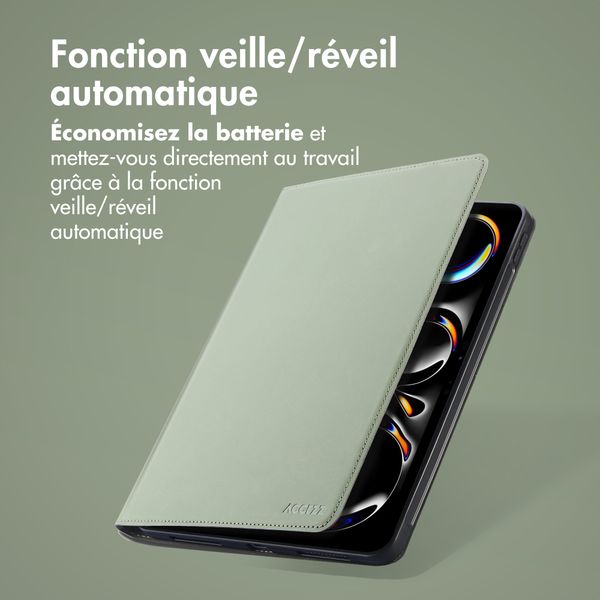 Accezz Coque tablette Classic Apple iPad Pro 11 (2025) M5 / (2024) M4 - Vert