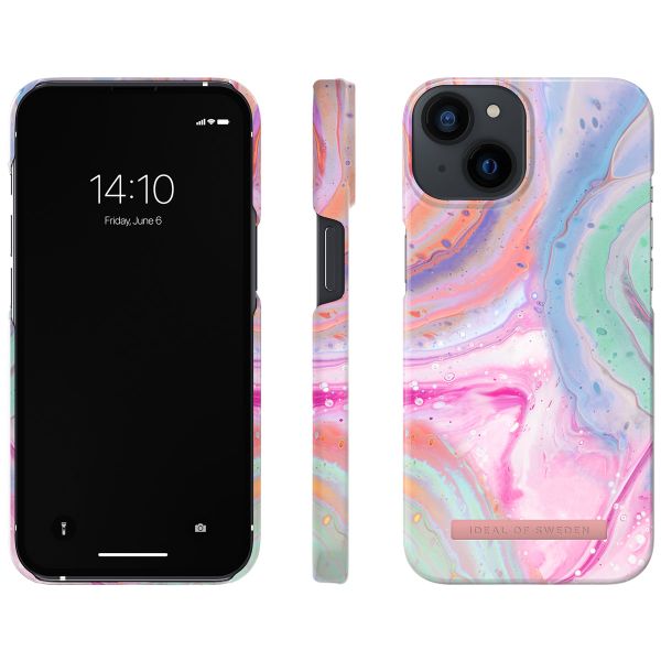 iDeal of Sweden Coque Fashion Apple iPhone 14 - Pastel Marble