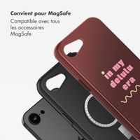 Selencia Coque arrière Vivid avec MagSafe Apple iPhone 16e - Delulu