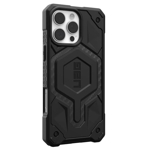 UAG Coque arrière Monarch Pro iPhone 16 Pro Max - Carbon Fiber