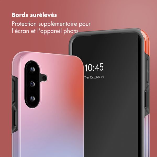 Selencia Coque arrière Vivid Samsung Galaxy A17 - Gradient Soft Blush