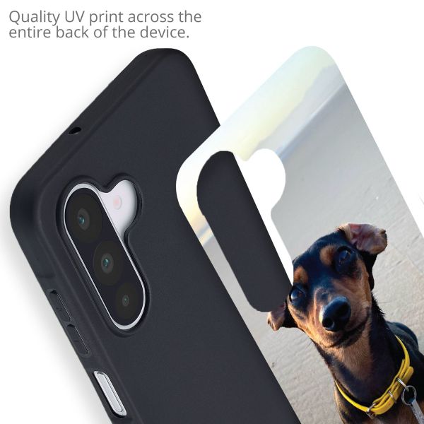 Concevez votre propre coque en gel Samsung Galaxy A26 - Noir