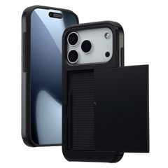imoshion Coque arrière avec porte-cartes Apple iPhone 17 Pro - Noir