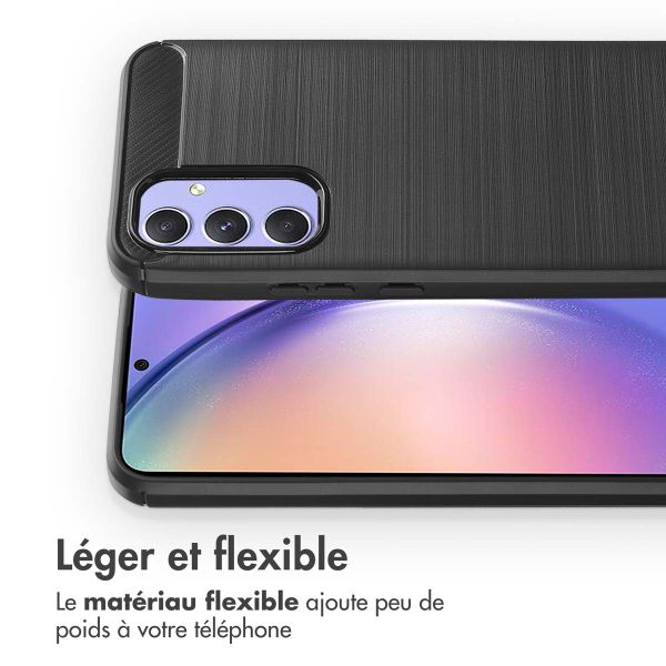 imoshion Coque Brushed Samsung Galaxy A54 (5G) - Noir