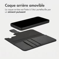 imoshion Étui portefeuille luxe 2-en-1 amovible Samsung Galaxy S26 - Noir