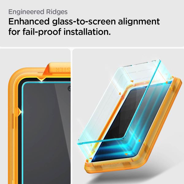 Spigen Protection d'écran en verre trempé GLAStR Fit + Applicator Google Pixel 7a