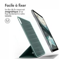 imoshion Magnetic etui de téléphone portefeuille iPad Pro 11 (2024) M4 - Vert foncé