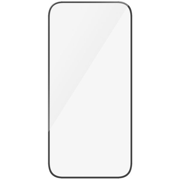 PanzerGlass Protection d'écran Ultra-Wide Fit Anti-bactérienne avec applicateur iPhone 15