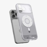 Spigen Coque Ultra Hybrid MagSafe Apple iPhone 17 Pro Max - Clear Silver