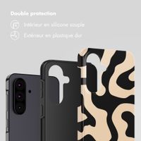 Selencia Coque arrière Vivid Samsung Galaxy A37 (5G) - Art Wave Black