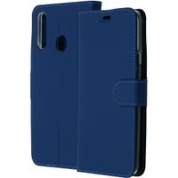 Accezz Étui de télephone Wallet Samsung Galaxy A20s - Bleu foncé