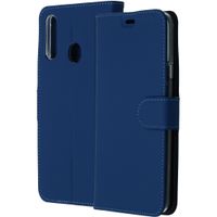 Accezz Étui de téléphone Wallet Samsung Galaxy A20s - Bleu foncé