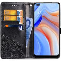 imoshion Etui de télephone Mandala Oppo Reno4 Z 5G - Noir