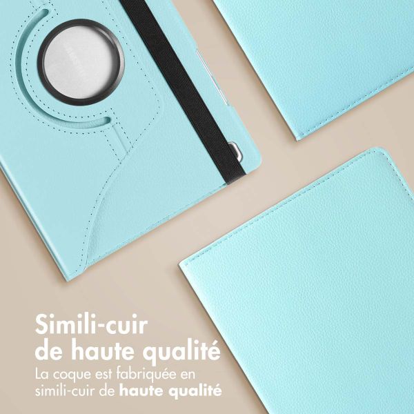 imoshion Coque tablette rotatif à 360° Samsung Galaxy Tab S6 Lite / Tab S6 Lite (2022) / Tab S6 Lite (2024) - Bleu clair