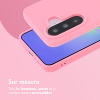 imoshion Coque Couleur Samsung Galaxy A37 (5G) - Bubblegum Pink