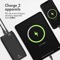 imoshion Batterie externe - 10.000 mAh - Quick Charge et Power Delivery - Noir