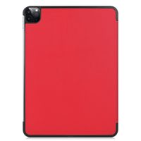 imoshion Coque tablette Trifold iPad Pro 11 (2018/2020/2021/2022) - Rouge