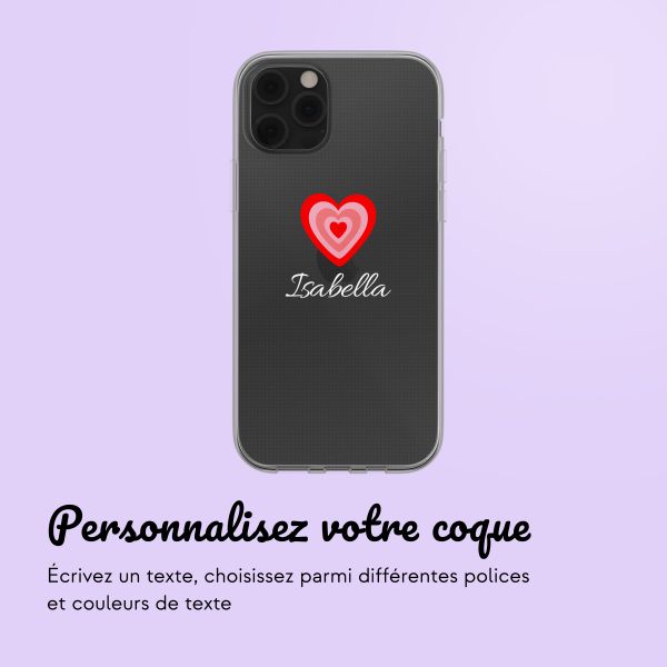 Coque avec votre propre photo et/ou texte Apple iPhone 12 (Pro) - Hartje