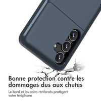 imoshion Coque arrière avec porte-cartes Samsung Galaxy S24 - Bleu foncé