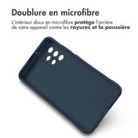 imoshion Coque arrière EasyGrip Samsung Galaxy A32 (4G) - Bleu foncé