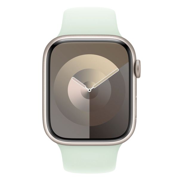 Apple Bracelet Sport Apple Watch Series 1 t/m 11 / SE / Ultra (44/45/46/49 mm) - Taille S/M - Soft Mint