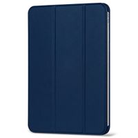 Decoded Textured Sillicon Slim Cover iPad Air 11 pouces (2024) M2 / Air 5 (2022) / Air 4 (2020) - Navy Peony