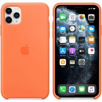 Apple Coque en silicone Apple iPhone 11 Pro Max - Vitamin C