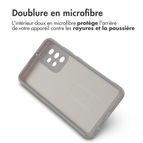 imoshion Coque arrière EasyGrip Samsung Galaxy A32 (4G) - Gris