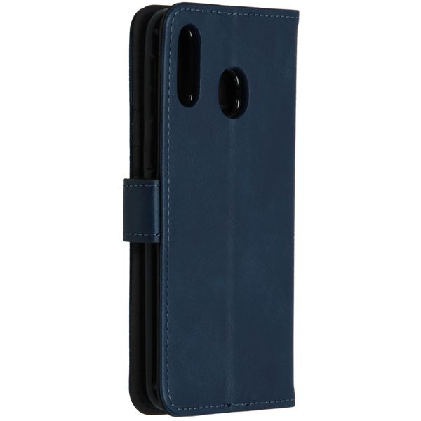 imoshion Étui de téléphone portefeuille Luxe Samsung Galaxy M20 Power - Bleu