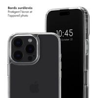 Selencia Coque arrière avec crochets amovibles Apple iPhone 16 Pro Max - Transparent
