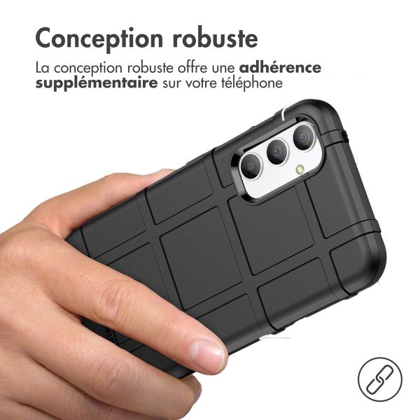 imoshion Coque Arrière Rugged Shield Samsung Galaxy A34 (5G) - Noir