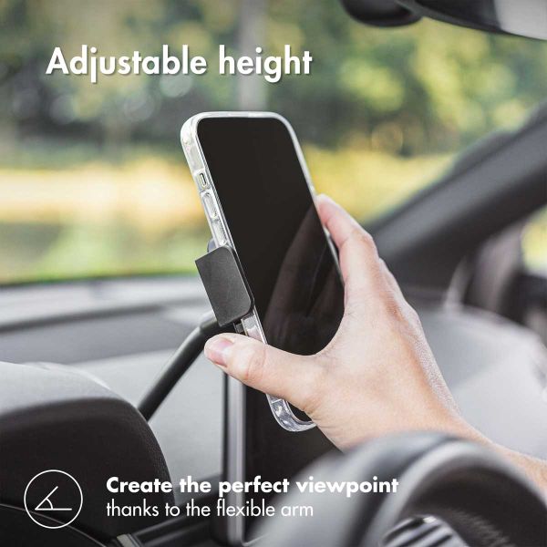 Accezz Support de téléphone pour voiture iPhone 5 / 5s - Universel - Tableau de bord - Noir