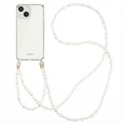 imoshion Coque avec dragonne + bracelet Apple iPhone 13 - Perles Cœurs