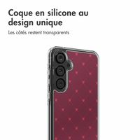 imoshion Coque Design Samsung Galaxy A55 - Crush Check Coral Dust