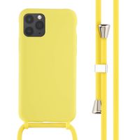 imoshion ﻿Coque en silicone avec cordon iPhone 11 Pro - Jaune