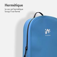 imoshion Sac à dos Hermétique et Étanche 16L - Moyen - Bleu doux