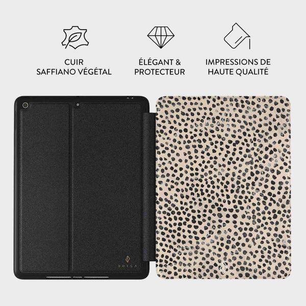 Burga Coque tablette Apple iPad 9 (2021) 10.2 pouces / iPad 8 (2020) 10.2 pouces / iPad 7 (2019) 10.2 pouces - Almond Latte