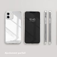 Selencia Coque Mirror Apple iPhone 12 (Pro) - Argent