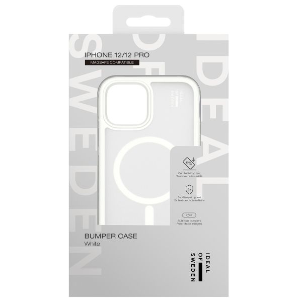 iDeal of Sweden Coque Bumper MagSafe Apple iPhone 12 (Pro) - Cloudy White