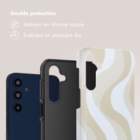 Selencia Coque arrière Vivid Samsung Galaxy A16 - Desert Waves Beige