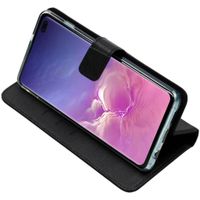 Valenta Etui téléphone portefeuille Samsung Galaxy S10 Plus - Noir