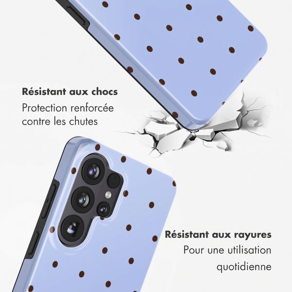 Selencia Coque arrière Vivid pour Samsung Galaxy S26 Ultra - Happy Dots ...